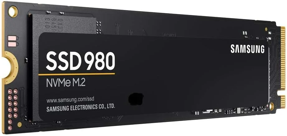 حافظه اس اس دی 250 گیگابایتی سامسونگ 980 مدل MZ-V8V250B/AM - درایو حالت جامد داخلی با رابط M.2 NVMe و فناوری V-NAND