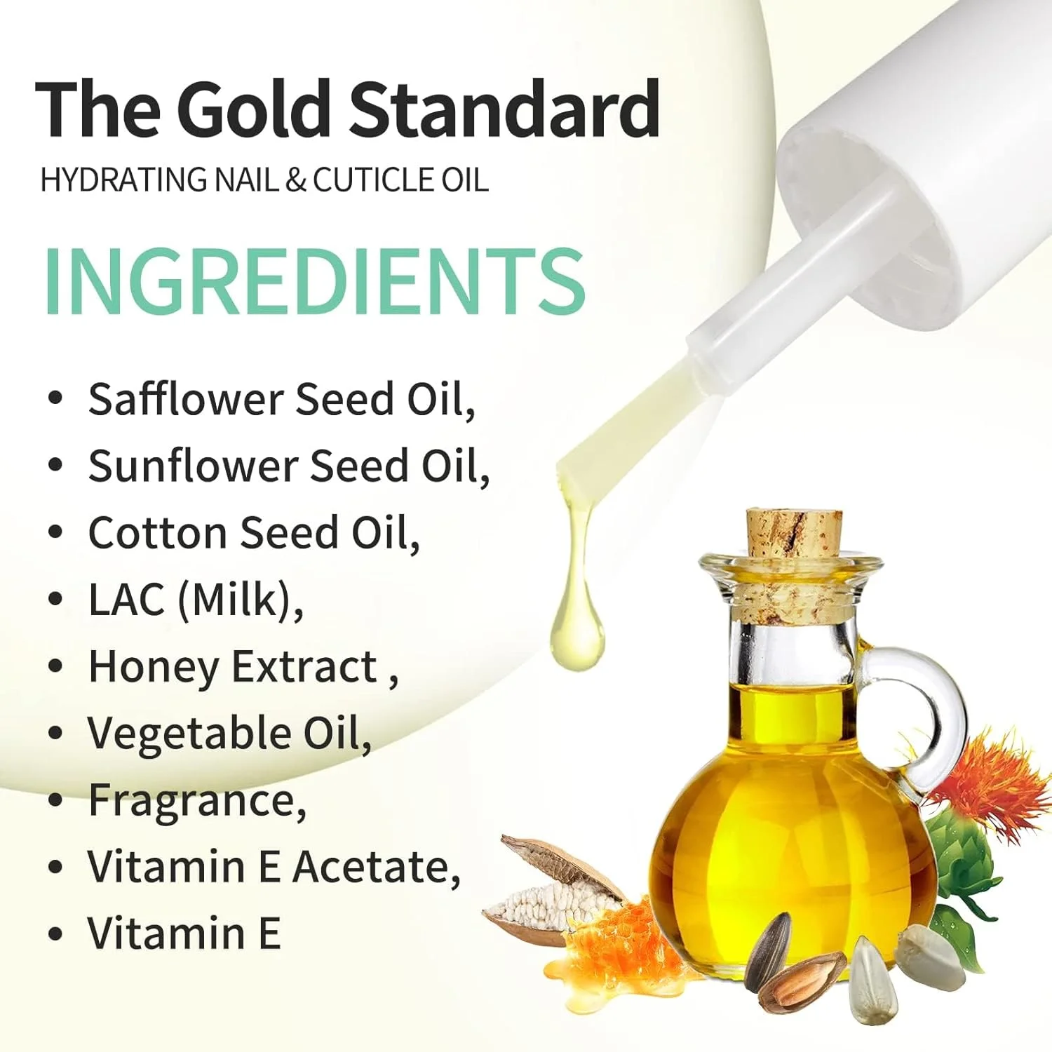روغن کوتیکول ALIVER، تقویت کننده ناخن و درمان رشد برای ناخن های شکننده و نازک، مرطوب کننده، روغن آبرسان برای ترمیم کوتیکول ها با ویتامین E - 15 میلی لیتر روغن کوتیکول ALIVER، تقویت کننده ناخن و درمان رشد برای ناخن های شکننده و نازک، مرطوب کننده، روغن آبرسان برای ترمیم کوتیکول ها با ویتامین E - 15 میلی لیتر
