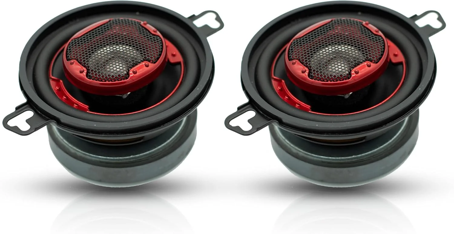 سیستم بلندگوی کواکسیال 2 طرفه MB Quart XK2-108 با توان 140 وات 3.5 اینچی برای عملکرد صوتی برتر خودرو