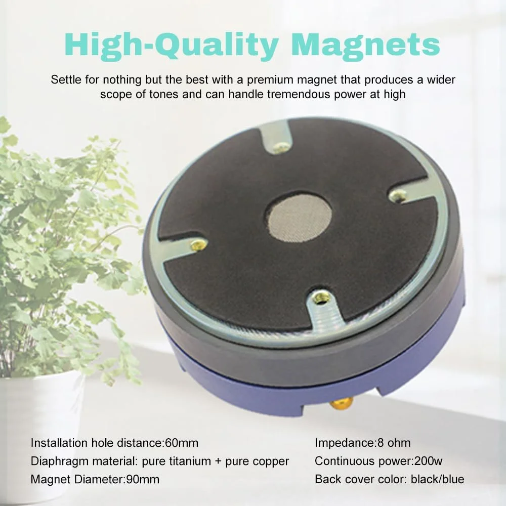 درایور تیوتر فشاری لابیموس 200 وات، تیوتر خودرو با کیفیت بالا، نصب پیچی، لوازم جانبی هورن