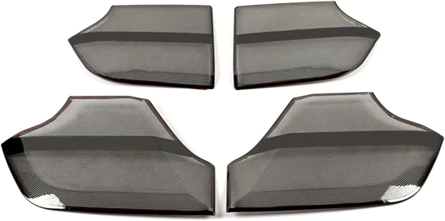 روکش قاب بلندگوی درب خودرو KUVISA از جنس استیل ضد زنگ، تریم قاب استیکر، لوازم جانبی داخلی CR-V نسل پنجم 2017-2020، محافظ روکش بلندگوی خودرو (مشکی با لوگو)