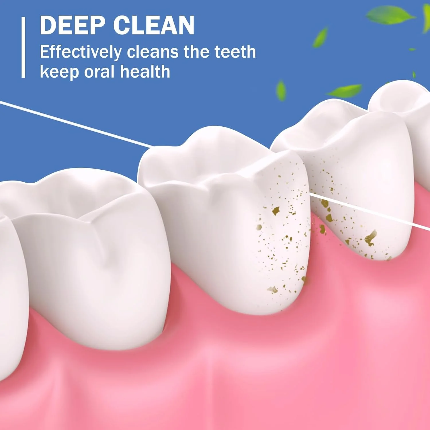 بسته 36 عددی نخ دندان مینی، خلال دندان یکبار مصرف، نخ دندان نعنایی فله ای 50 متری/164 فوتی، نخ دندان مسافرتی، نخ دندان مراقبت از دهان برای محافظت از دندان و لثه (رنگی، 36 عددی)