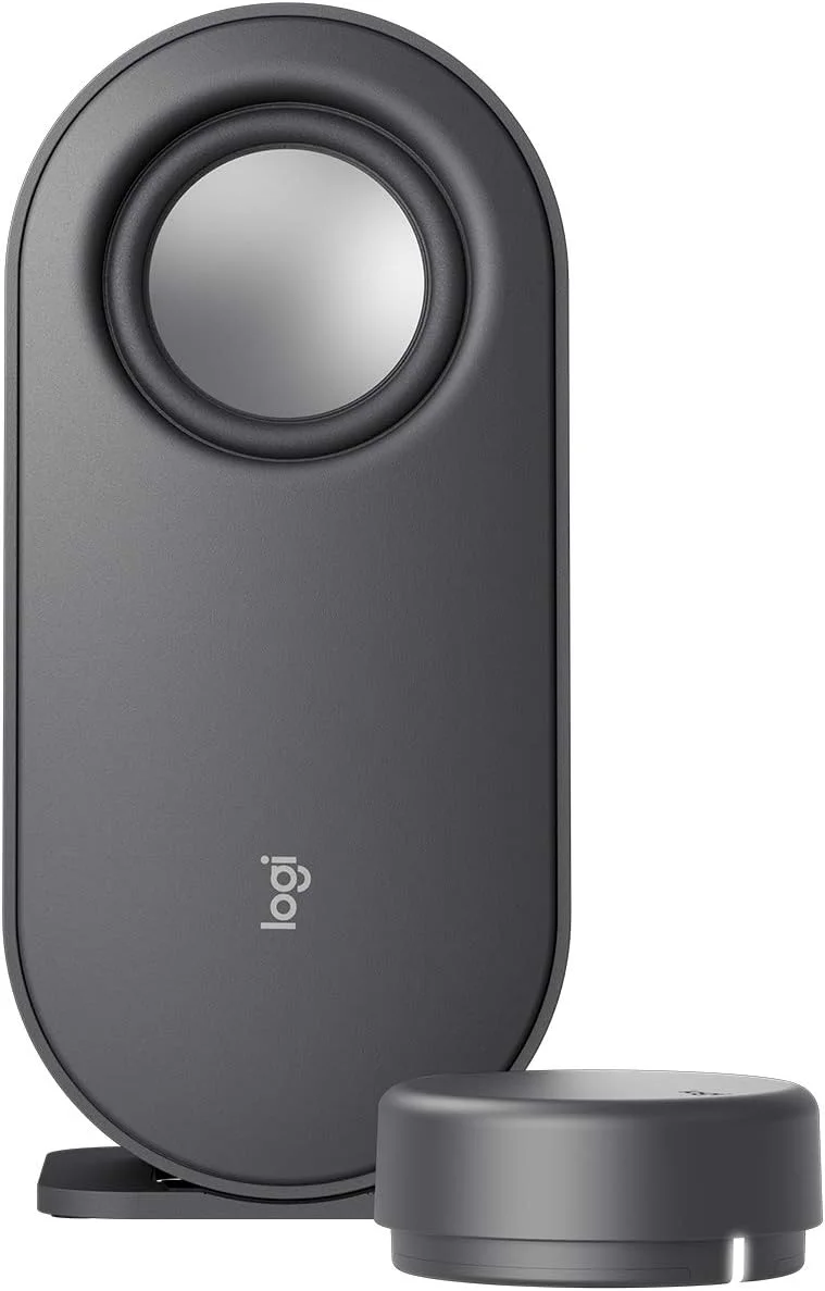 اسپیکر کامپیوتر بلوتوثی Logitech Z407 با ساب ووفر و کنترل بی سیم، صدای فراگیر، صدای ممتاز با ورودی های متعدد، اسپیکرهای USB - مشکی