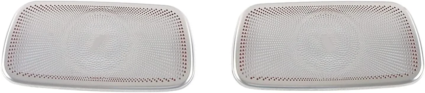 روکش بلندگوی درب خودرو KUVISA، تریم بلندگو، برچسب استیل ضد زنگ، لوازم جانبی داخلی، برای مرسدس بنز، کلاس E W213 2017-2021 محافظ روکش بلندگوی خودرو (نقره ای برس خورده) روکش بلندگوی درب خودرو KUVISA، تریم بلندگو، برچسب استیل ضد زنگ، لوازم جانبی داخلی، برای مرسدس بنز، کلاس E W213 2017-2021 محافظ روکش بلندگوی خودرو (نقره ای برس خورده)