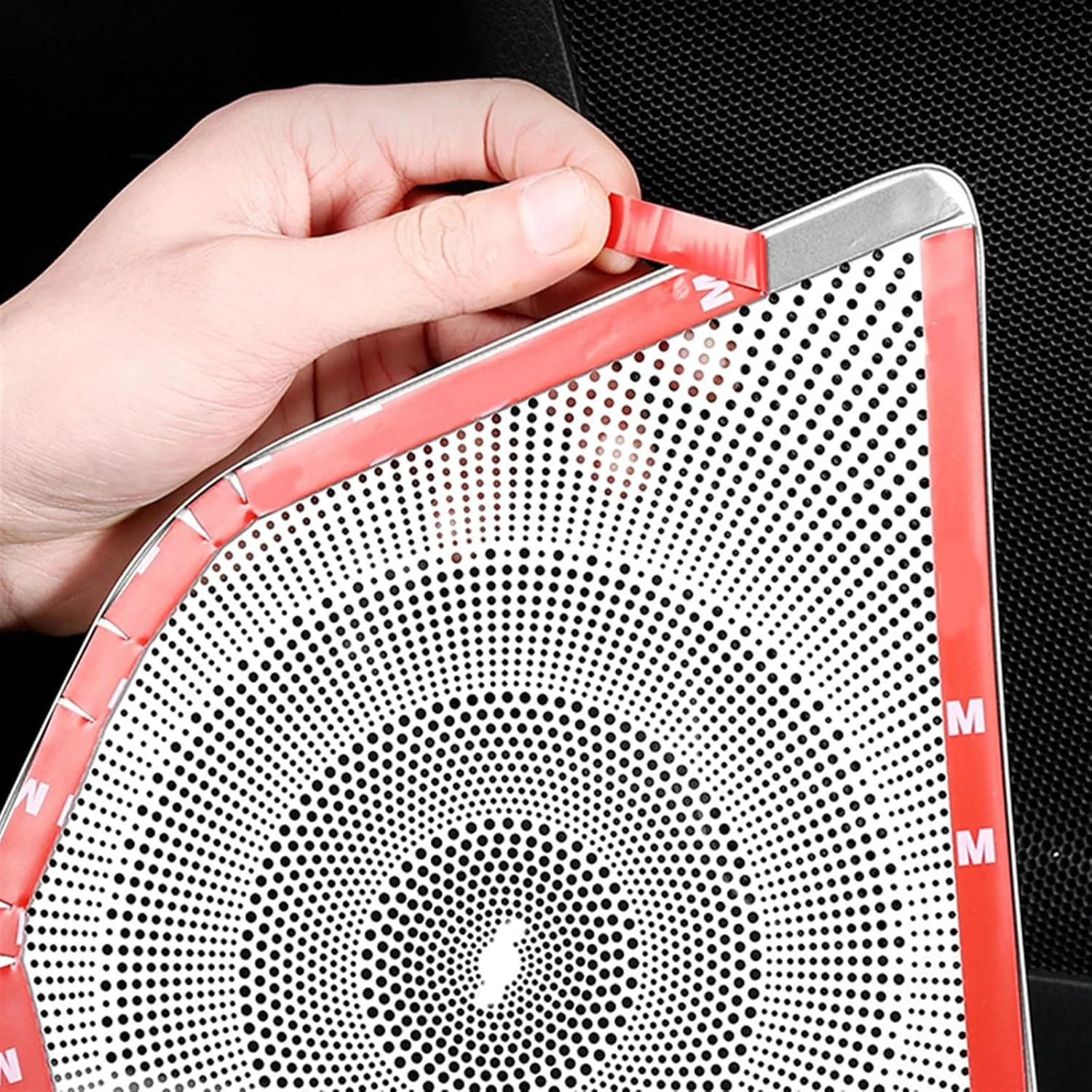 روکش بلندگوی درب خودرو KUVISA، قاب تزئینی بلندگو، برچسب استیل ضد زنگ، لوازم جانبی داخلی، مناسب برای تویوتا هایلندر XU50 2014-2018، محافظ روکش بلندگوی خودرو (مشکی با لوگو) روکش بلندگوی درب خودرو KUVISA، قاب تزئینی بلندگو، برچسب استیل ضد زنگ، لوازم جانبی داخلی، مناسب برای تویوتا هایلندر XU50 2014-2018، محافظ روکش بلندگوی خودرو (مشکی با لوگو)