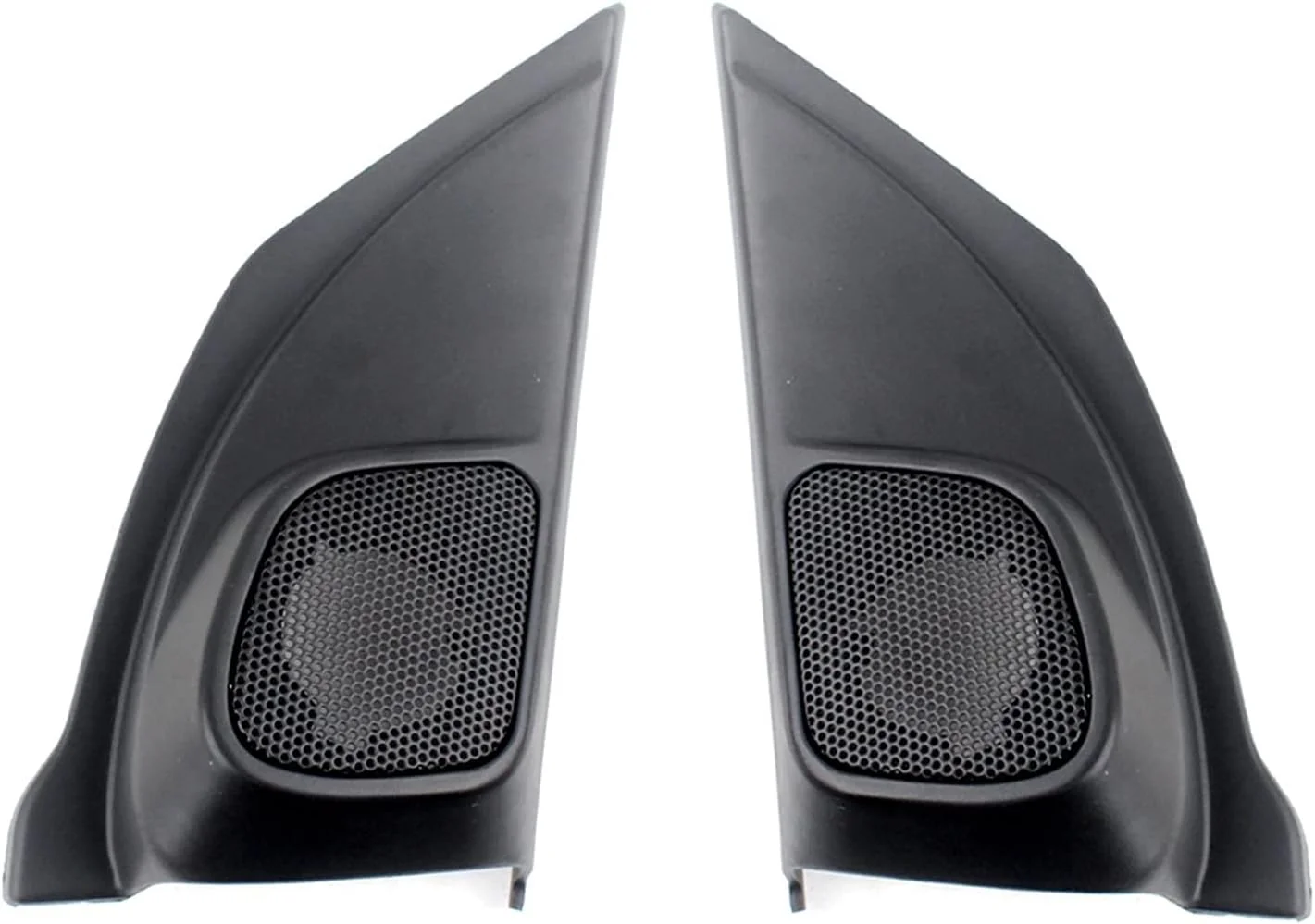 KUVISA درب جلو بلندگوی زیر و بمی بلند، تیوتر تزئینی بوق، روکش بلندگوی تیوتر CR-V سری 2012-2016 محافظ روکش بلندگوی خودرو