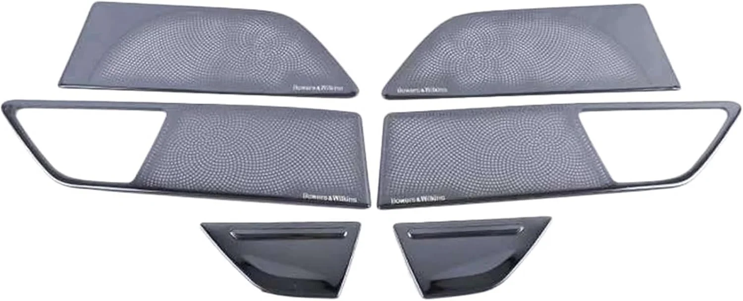 تزئینات روکش بلندگوی درب بلندگوی صوتی خودرو KUVISA، برای BMW، سری 7 G11 G12 لوازم جانبی خودکار داخلی محافظ پوشش بلندگوی خودرو (مشکی)