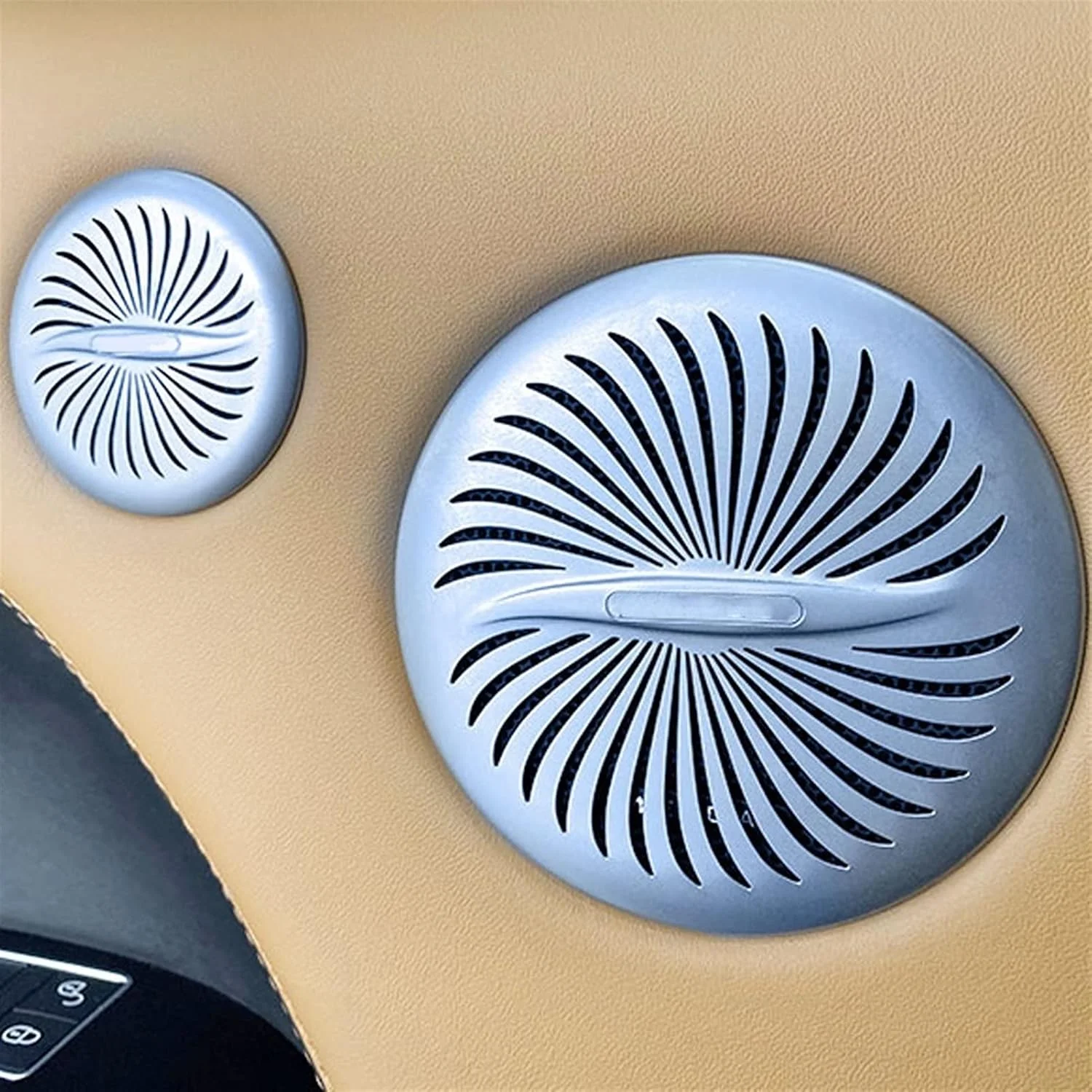 روکش بلندگوی درب خودرو KUVISA، قاب تزئینی بلندگو، برچسب استیل، لوازم جانبی داخلی، برای رنج روور، Vogue L405 2013-2021 محافظ روکش بلندگوی خودرو (Pillar X2-Logo) روکش بلندگوی درب خودرو KUVISA، قاب تزئینی بلندگو، برچسب استیل، لوازم جانبی داخلی، برای رنج روور، Vogue L405 2013-2021 محافظ روکش بلندگوی خودرو (Pillar X2-Logo)