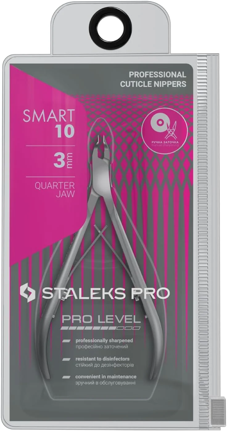 استالکس پرو - Smart 10، نیپر حرفه ای کوتیکول تیغه 3 میلی متری استالکس پرو - Smart 10، نیپر حرفه ای کوتیکول تیغه 3 میلی متری