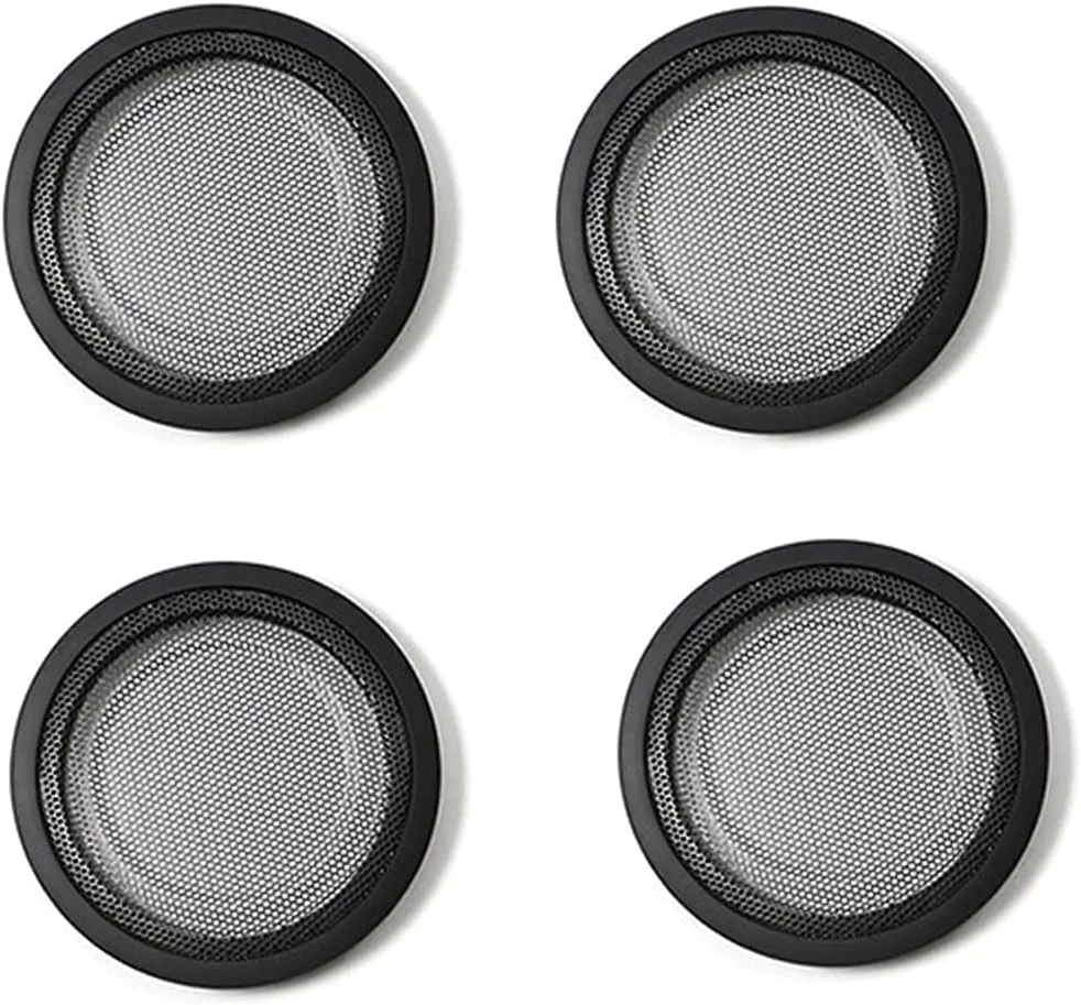 کاور بلندگوی درب جلو و عقب خودرو KUVISA، تریم قاب بوق میانی، برچسب تزئینی، مناسب برای خودروهای سری 2، 3، M3، M4 مدل F23 F30 F32 F80 F83 (قرمز 4 عدد)