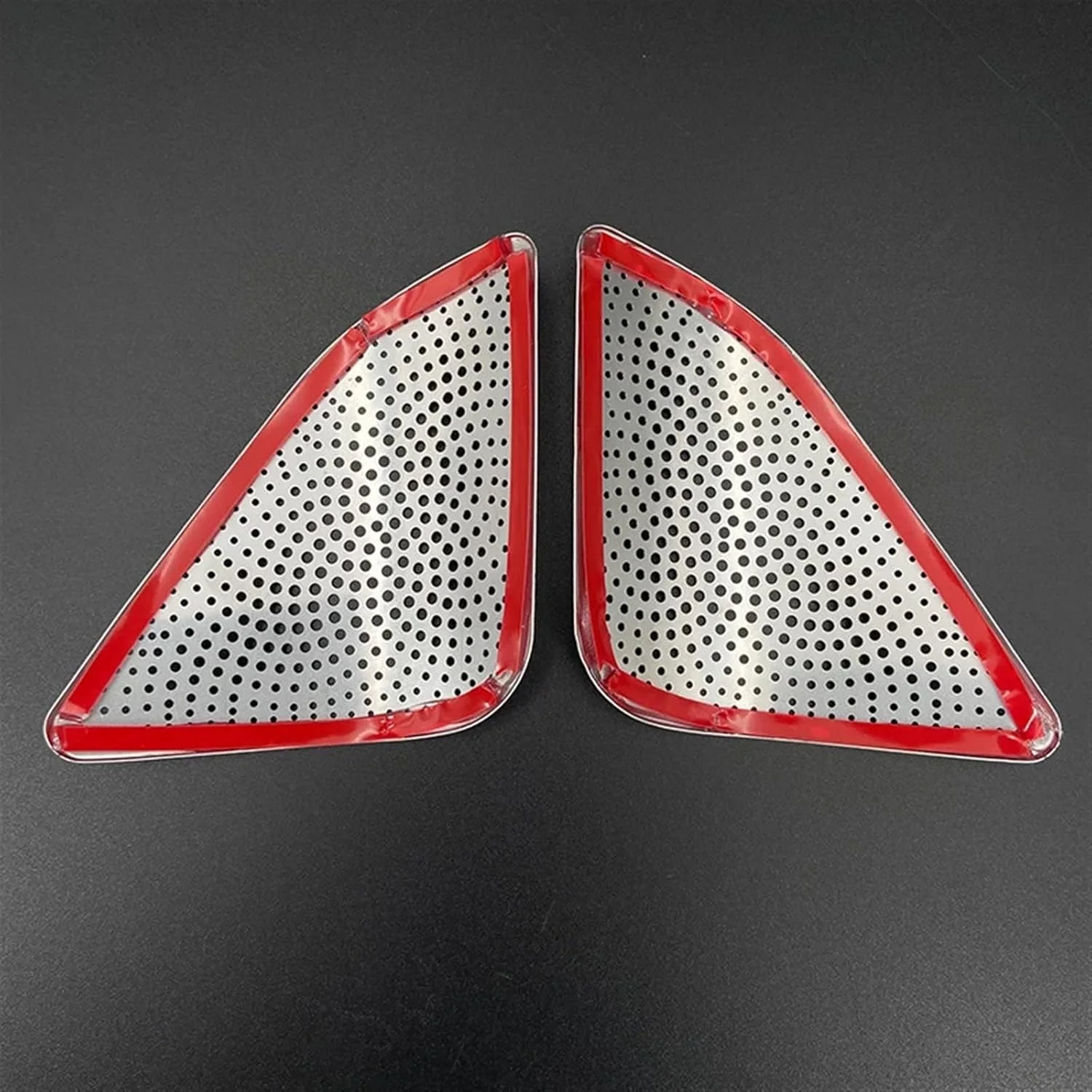 تزئین توری بلندگوی صوتی ستون A استیل خودرو KUVISA، مناسب برای BMW، سری 3 F30 2013-2019، لوازم جانبی داخلی استیل ضد زنگ، محافظ پوشش بلندگوی خودرو