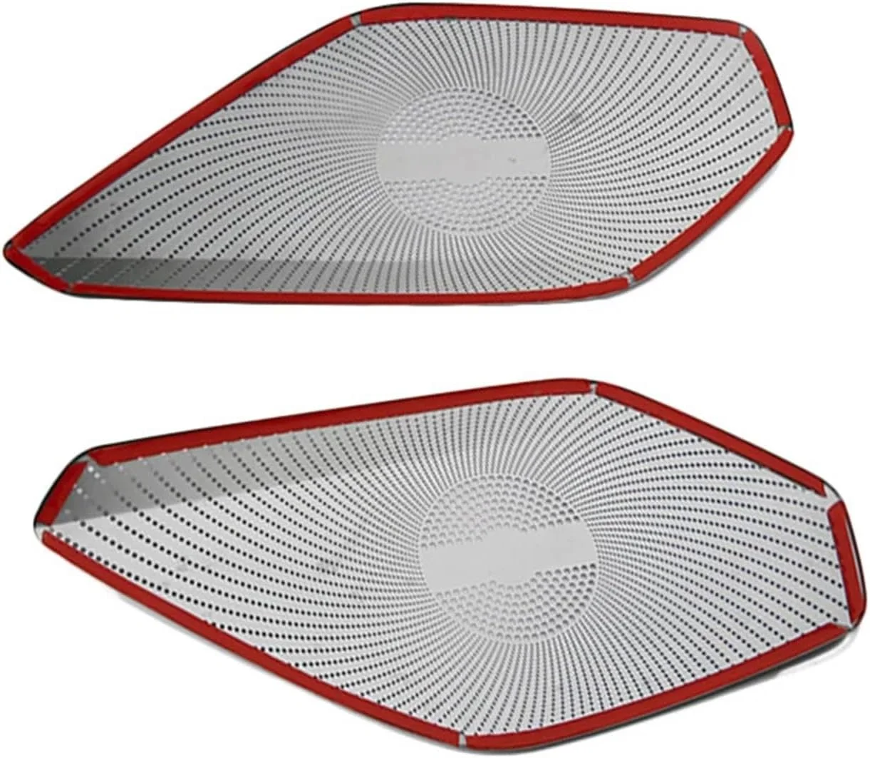 لوازم جانبی خودرو KUVISA، قاب تزئینی بلندگوی سقف ستون جلو، پولک های قاب تزئینی صدا، برای مزدا، MX-5 RF MX5 ND 2016-2020 محافظ پوشش بلندگوی خودرو (مشکی) لوازم جانبی خودرو KUVISA، قاب تزئینی بلندگوی سقف ستون جلو، پولک های قاب تزئینی صدا، برای مزدا، MX-5 RF MX5 ND 2016-2020 محافظ پوشش بلندگوی خودرو (مشکی)