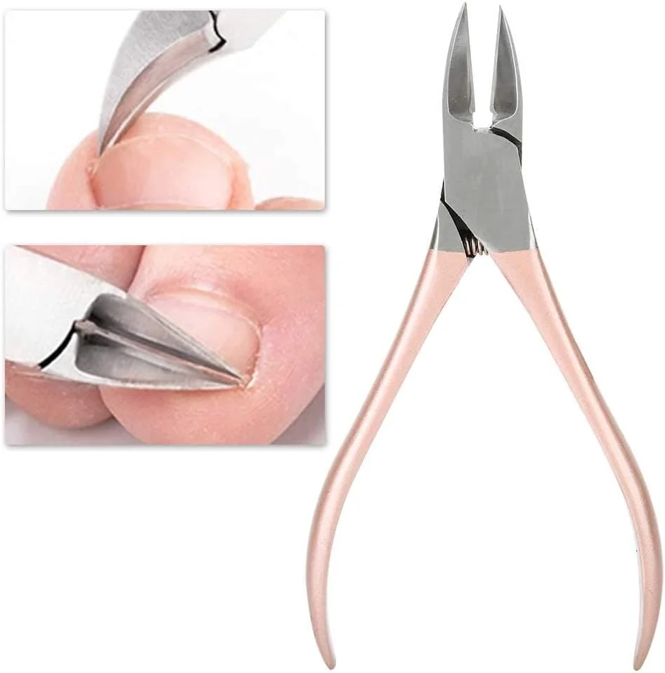 نیپر ناخن، نیپر کوتیکول حرفه ای، ناخن گیر، ابزار مانیکور پدیکور برای از بین بردن پوست مرده کوتیکول