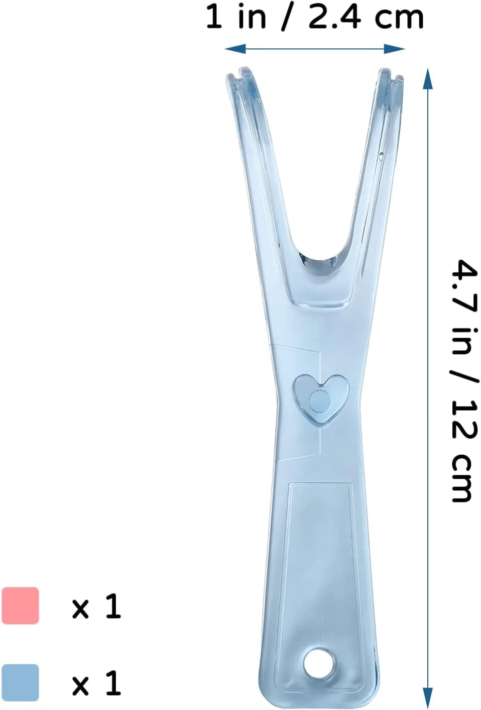 نگهدارنده نخ دندان HEALIFTY، دو عدد، نگهدارنده نخ دندان با سیم پیچ داخلی، قفسه تعویض نخ دندان سیمی تخت (صورتی + آبی) نگهدارنده نخ دندان HEALIFTY، دو عدد، نگهدارنده نخ دندان با سیم پیچ داخلی، قفسه تعویض نخ دندان سیمی تخت (صورتی + آبی)