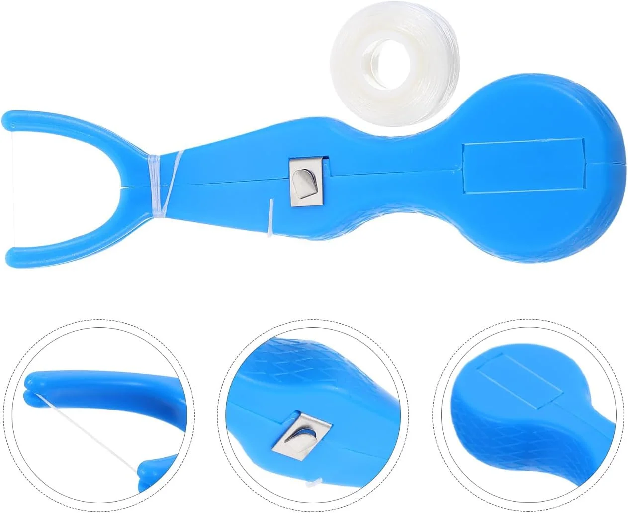 هیلثیفی نخ دندان با 2 ست مراقبت از دندان (آبی) هیلثیفی نخ دندان با 2 ست مراقبت از دندان (آبی)