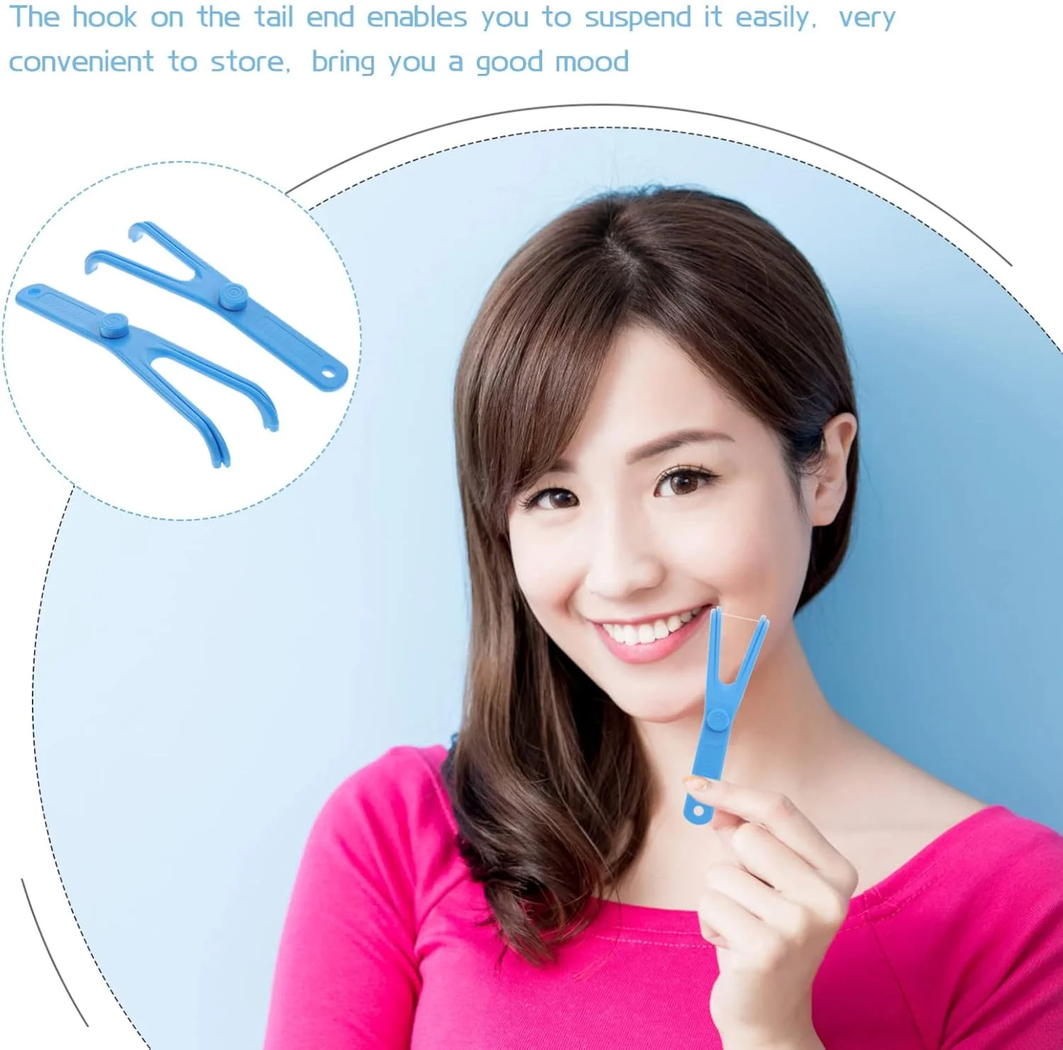 هیلایفتی نگهدارنده نخ دندان برای دندان - بسته 4 عددی دسته نخ دندان قابل استفاده مجدد جایگزین دسته نخ دندان برای تمیز کردن دندان (رنگ تصادفی) هیلایفتی نگهدارنده نخ دندان برای دندان - بسته 4 عددی دسته نخ دندان قابل استفاده مجدد جایگزین دسته نخ دندان برای تمیز کردن دندان (رنگ تصادفی)