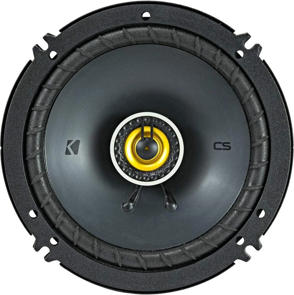 جفت بلندگوی کواکسیال خودرو KICKER مدل 46CSC654 CSC65 با توان 600 وات و 4 اهم، سایز 6.5 اینچ
