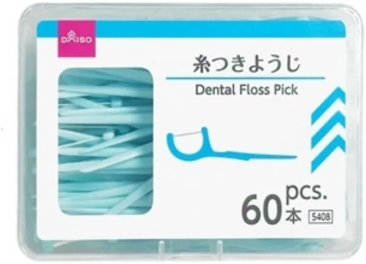 نخ دندان کمانی دایسو 60 عددی - آبی نخ دندان کمانی دایسو 60 عددی - آبی