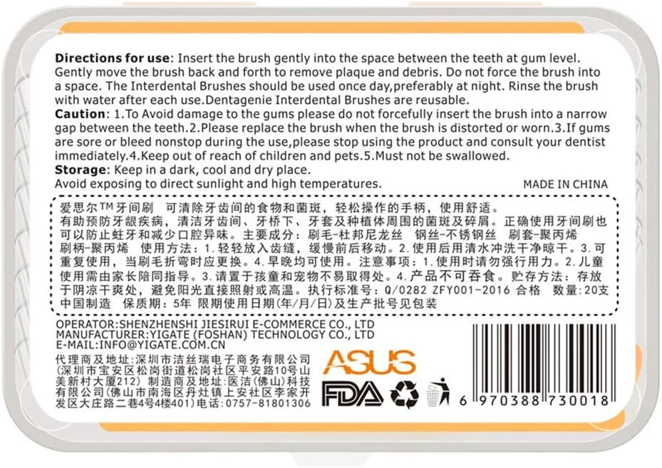 لابیموس 20 عدد برس بین دندانی L شکل، نخ دندان، پاک کننده بین دندانی، برس ارتودنسی دندان، خلال دندان، ابزار مراقبت از دهان لابیموس 20 عدد برس بین دندانی L شکل، نخ دندان، پاک کننده بین دندانی، برس ارتودنسی دندان، خلال دندان، ابزار مراقبت از دهان