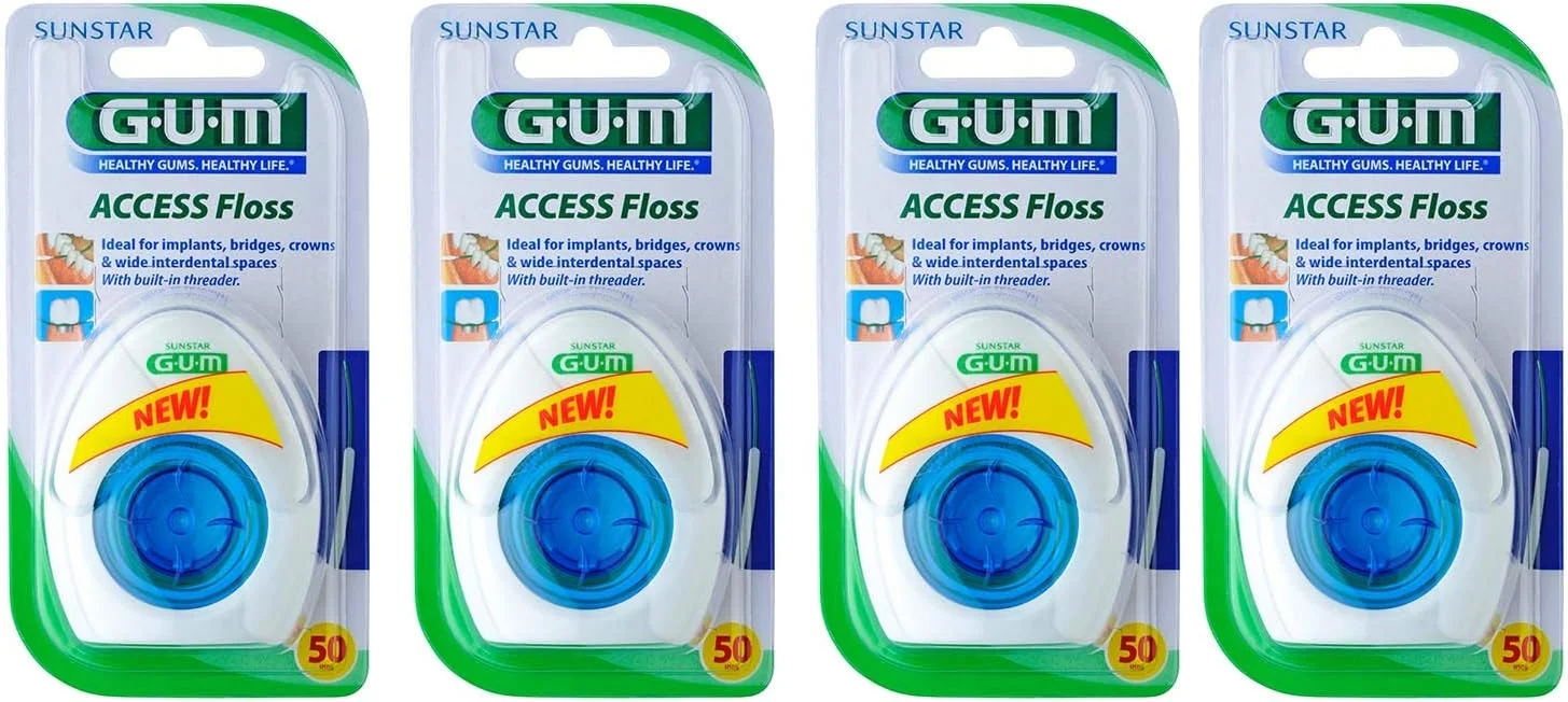 نخ دندان رزیآپرو GUM ACCESS برای 50 بار استفاده، بسته 4 عددی