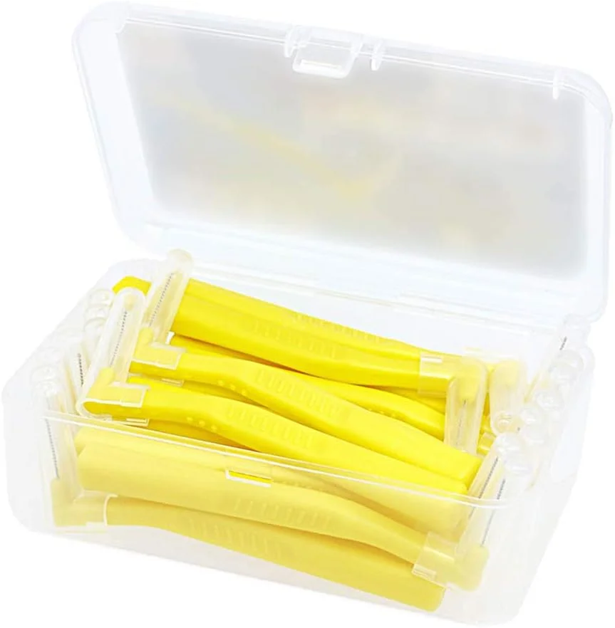 لابیموس 20 عدد برس بین دندانی L شکل، نخ دندان، پاک کننده بین دندانی، برس ارتودنسی دندان، خلال دندان، ابزار مراقبت از دهان لابیموس 20 عدد برس بین دندانی L شکل، نخ دندان، پاک کننده بین دندانی، برس ارتودنسی دندان، خلال دندان، ابزار مراقبت از دهان