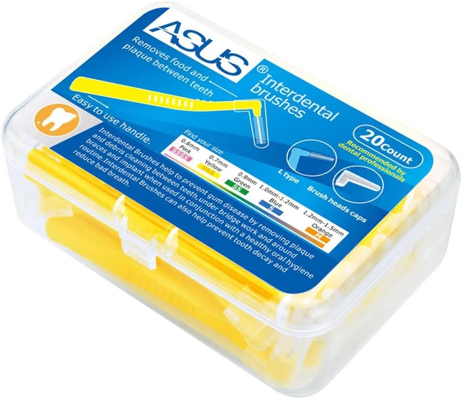 لابیموس 20 عدد برس بین دندانی L شکل، نخ دندان، پاک کننده بین دندانی، برس ارتودنسی دندان، خلال دندان، ابزار مراقبت از دهان لابیموس 20 عدد برس بین دندانی L شکل، نخ دندان، پاک کننده بین دندانی، برس ارتودنسی دندان، خلال دندان، ابزار مراقبت از دهان