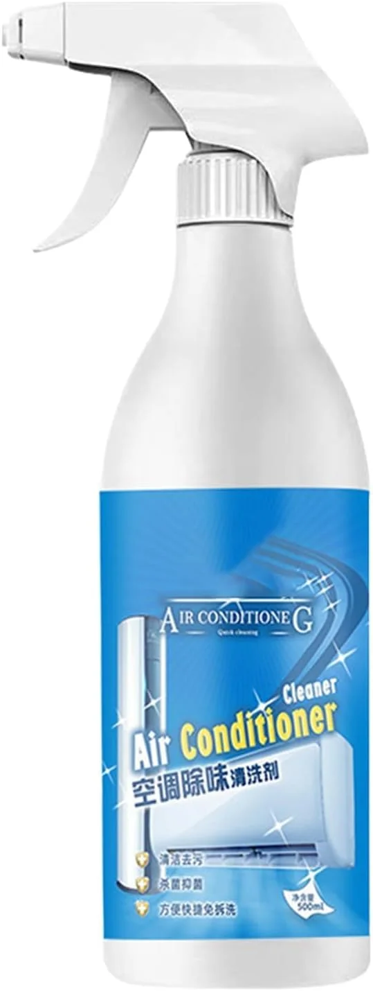 اسپری تمیز کننده کولر گازی 500 میلی لیتری با نازل اسپری - از بین برنده بو و گرد و غبار از واحدهای AC، تمیز کننده چند سطحی منزل و محل کار برای بوهای نامطبوع | از بین برنده گرد و غبار و کثیفی برای کارایی بهتر خنک کننده اسپری تمیز کننده کولر گازی 500 میلی لیتری با نازل اسپری - از بین برنده بو و گرد و غبار از واحدهای AC، تمیز کننده چند سطحی منزل و محل کار برای بوهای نامطبوع | از بین برنده گرد و غبار و کثیفی برای کارایی بهتر خنک کننده