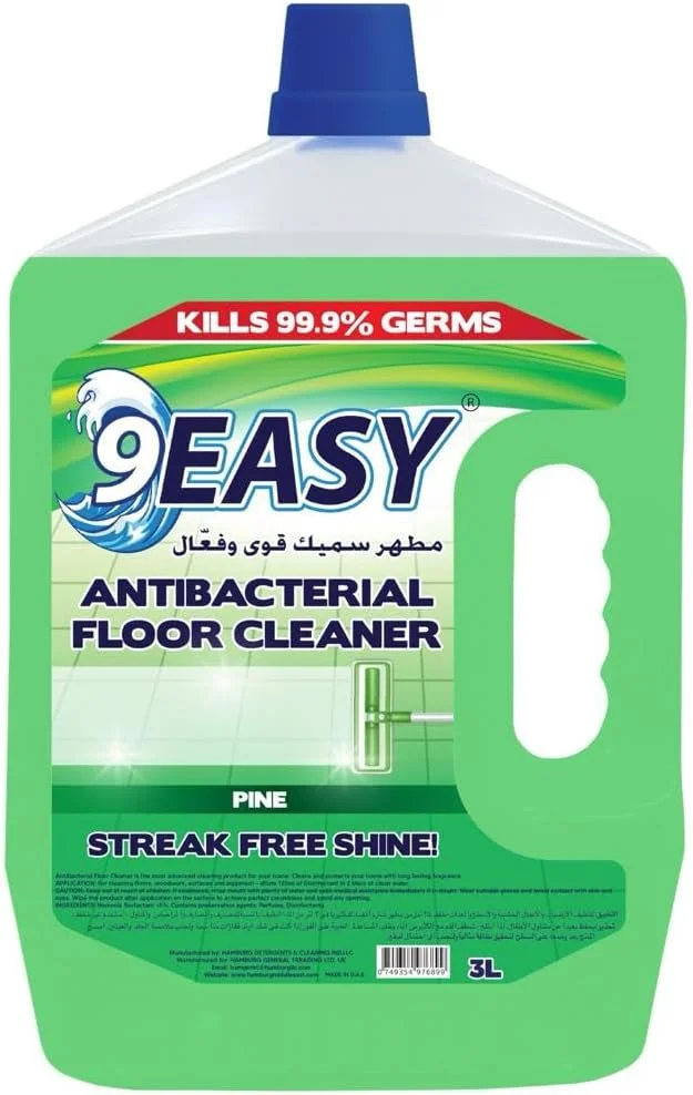 ضدعفونی کننده ضد باکتریال 9EASY با رایحه کاج 3 لیتری