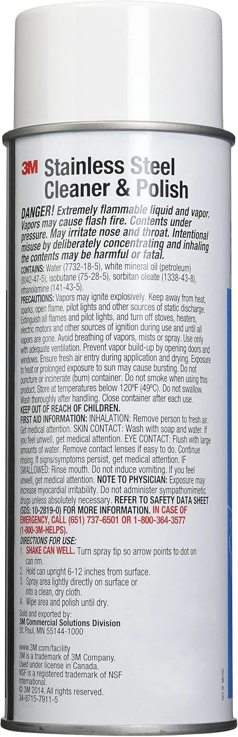 پاک کننده و پولیش استیل 3M MROS3M101 (بسته 12 عددی)