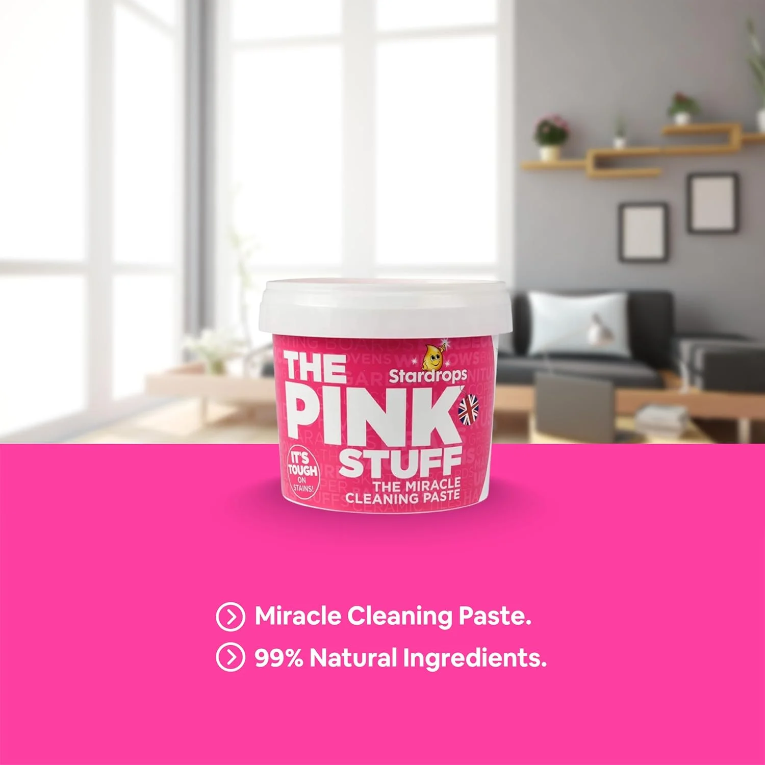 خمیر تمیز کننده چند منظوره پینک استاف 12 عددی - 850 گرمی (12 بسته 850 گرمی) خمیر تمیز کننده چند منظوره پینک استاف 12 عددی - 850 گرمی (12 بسته 850 گرمی)