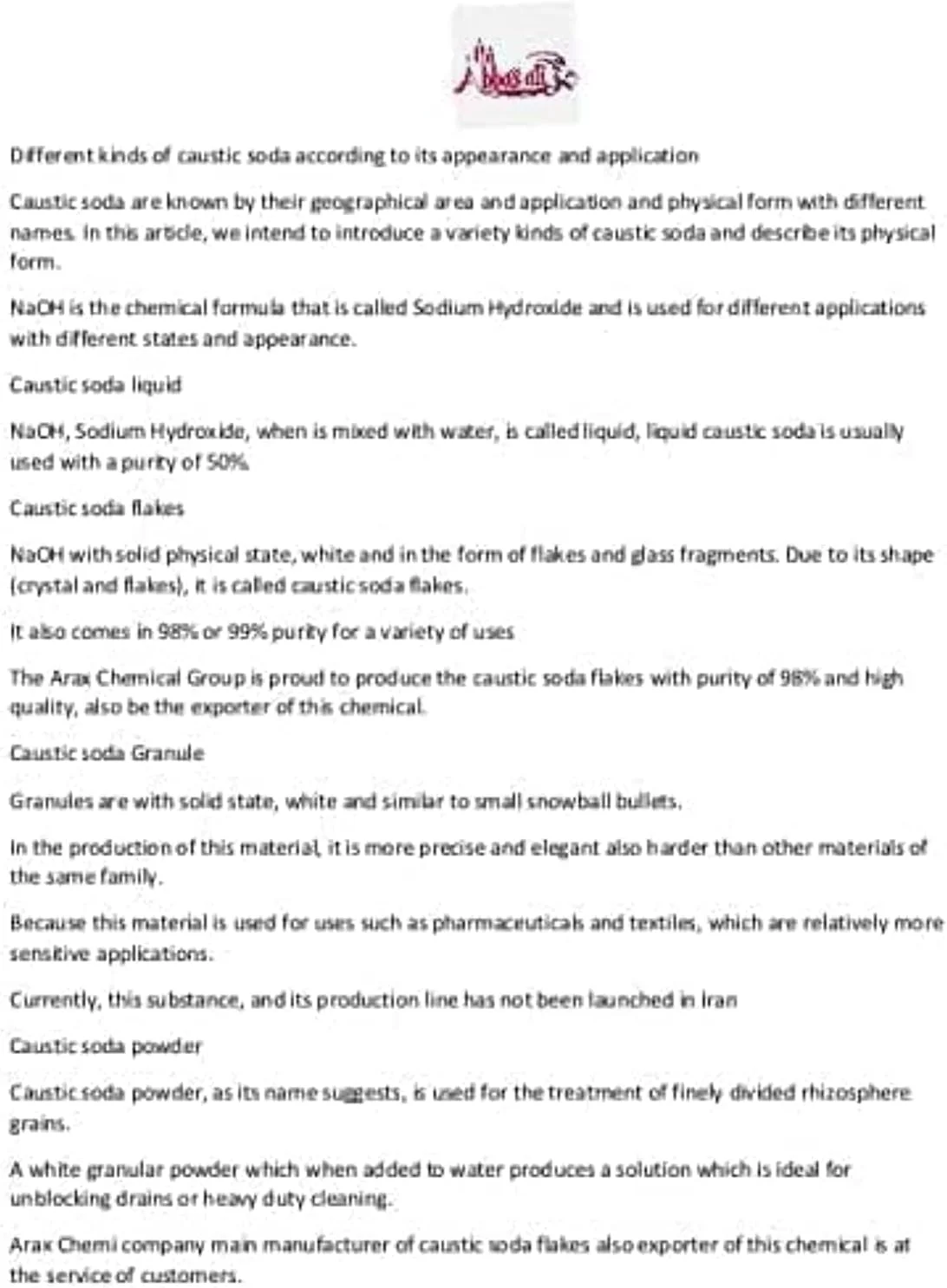 سود سوزآور عباسعلی (هیدروکسید سدیم) - 1100 گرم سود سوزآور عباسعلی (هیدروکسید سدیم) - 1100 گرم