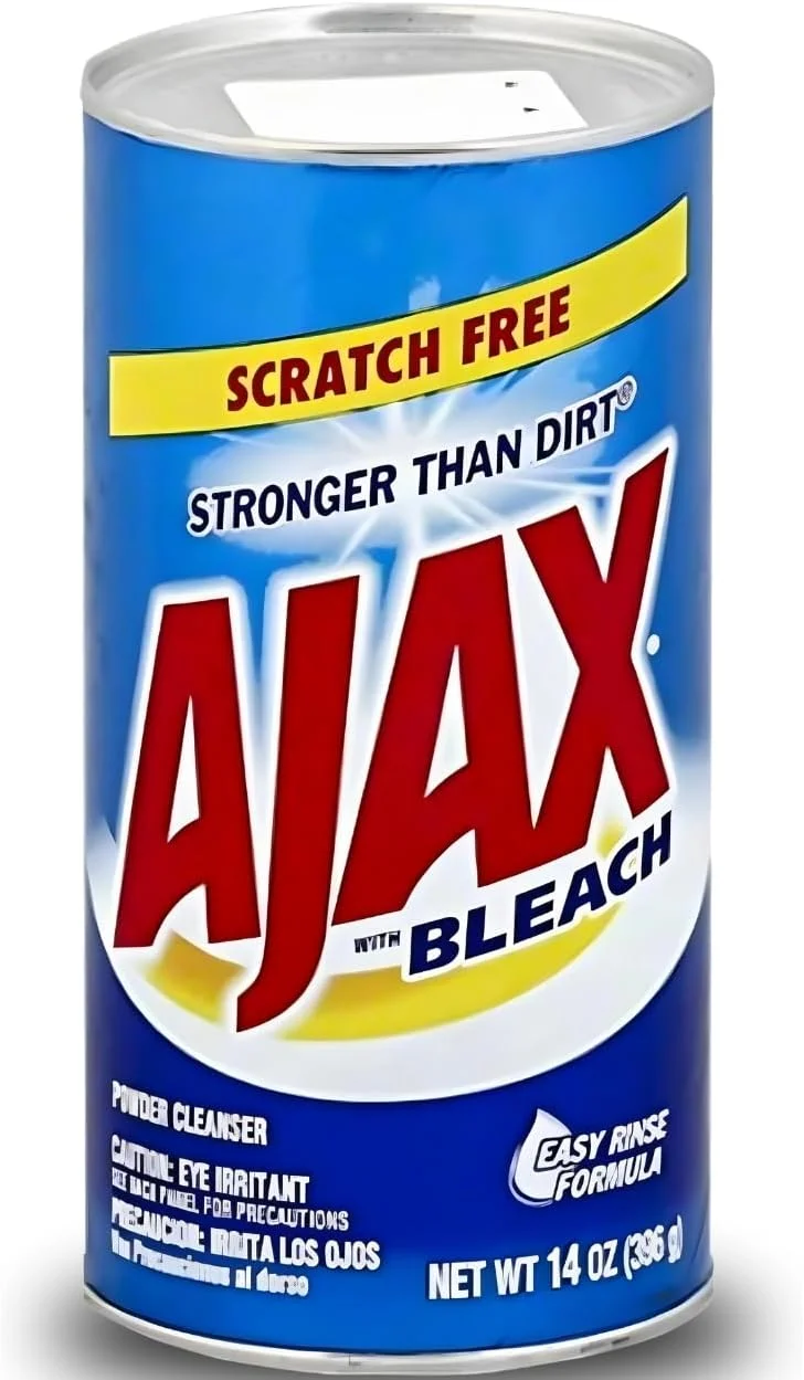 پودر پاک کننده آژاکس با سفید کننده، 396 گرم پودر پاک کننده آژاکس با سفید کننده، 396 گرم