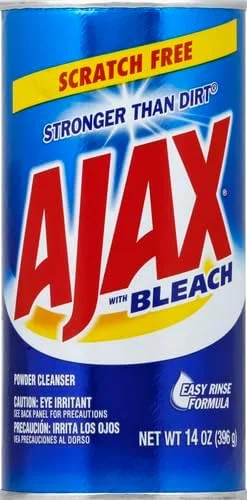 پودر پاک کننده آژاکس با سفید کننده، 396 گرم پودر پاک کننده آژاکس با سفید کننده، 396 گرم