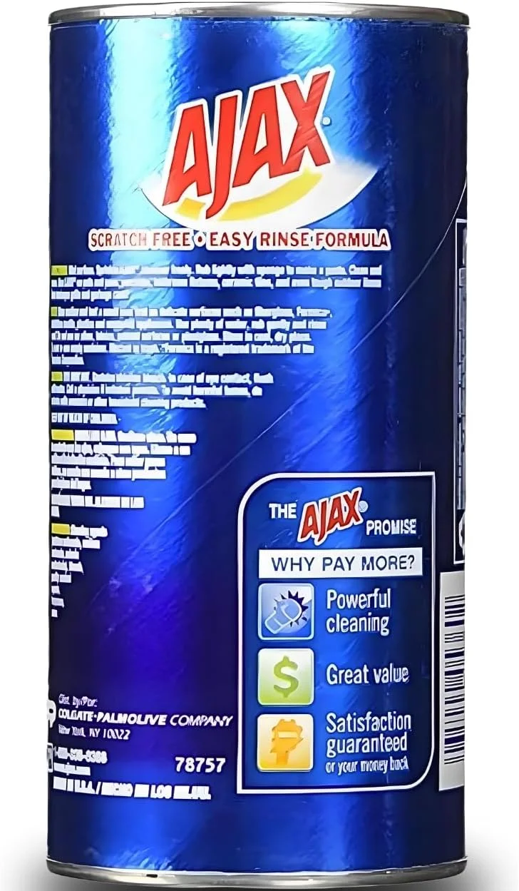 پودر پاک کننده آژاکس با سفید کننده، 396 گرم پودر پاک کننده آژاکس با سفید کننده، 396 گرم