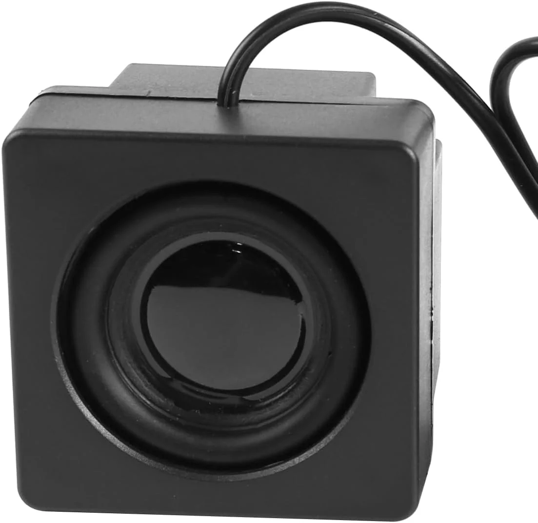 اسپیکر کامپیوتر سارینی، یک جفت مینی اسپیکر برای کامپیوتر رومیزی، ورودی 3.5 میلی متری TRS با کنترل صدا، استریو با تغذیه USB، نوع مخفی، اسپیکرهای کوچک