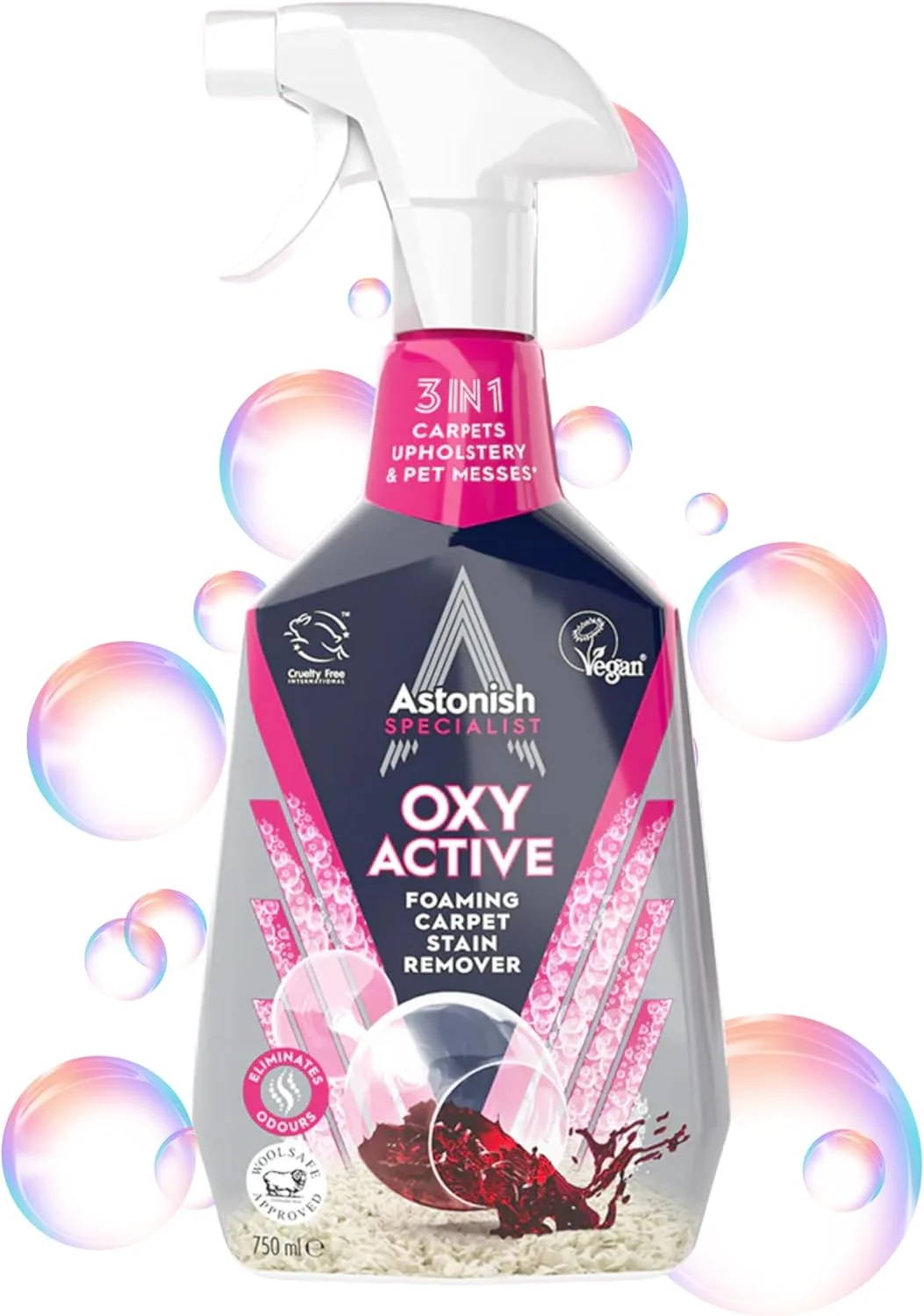 مایع تمیز کننده فرش و مبلمان آستونیش، 750 میلی لیتر