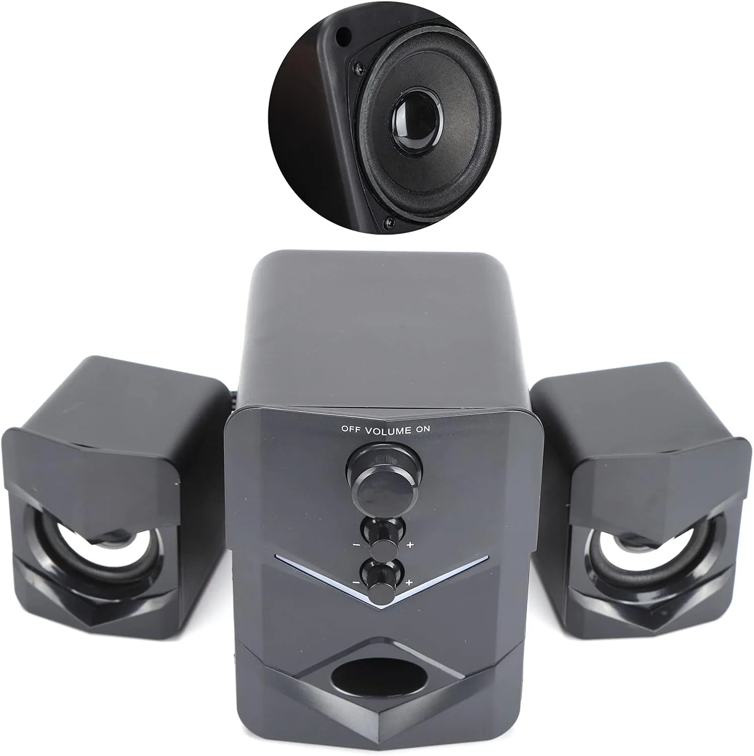 اسپیکر کامپیوتر، اسپیکر چند رسانه ای چند منظوره 3 وات حرفه ای برای لپ تاپ و کامپیوترهای رومیزی و خانگی