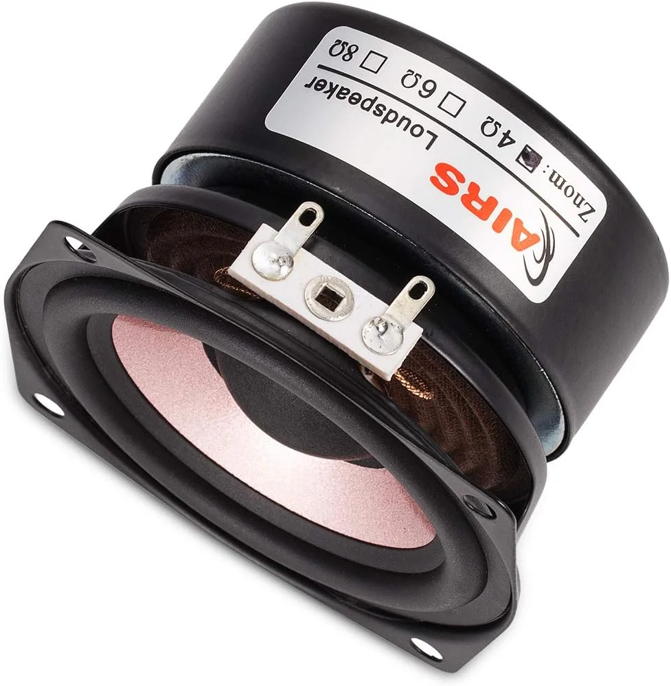 بلندگوی فول رنج دسکتاپ Hi-Fi دوک آدیو، 2.5 اینچ، 4 اهم، حساسیت بالا برای سیستم صوتی خانگی و خودرو، 8-15 وات (تک عددی)