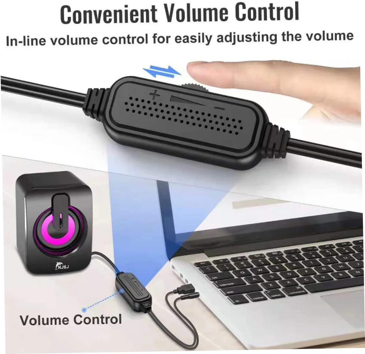 اسپیکر های گیمینگ DOITOOL، اسپیکر های رومیزی، ساب ووفر کوچک، جعبه صوتی چند منظوره