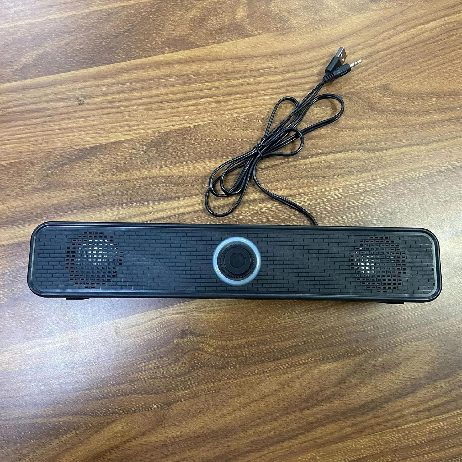 اسپیکرهای رومیزی | اسپیکرهای USB با صدای استریو - ساندبار استریو باس عمیق با تغذیه USB برای استیج، خودرو، دفتر، مانیتور، تبلت، موسیقی، کامپیوتر، میز، خانه، پروژکتور، تلویزیون