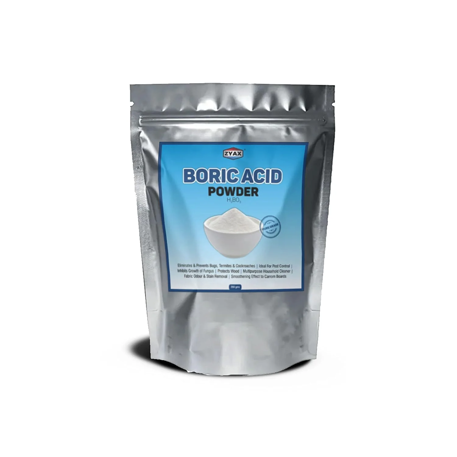 پودر بوریک اسید ZYAX 200 گرم، پودر خالص و ریز چند منظوره برای کنترل سوسک/آفات، پودر تخته کاروم، عامل تمیز کننده، کنترل بو و غیره، H3BO3 پودر بوریک اسید ZYAX 200 گرم، پودر خالص و ریز چند منظوره برای کنترل سوسک/آفات، پودر تخته کاروم، عامل تمیز کننده، کنترل بو و غیره، H3BO3
