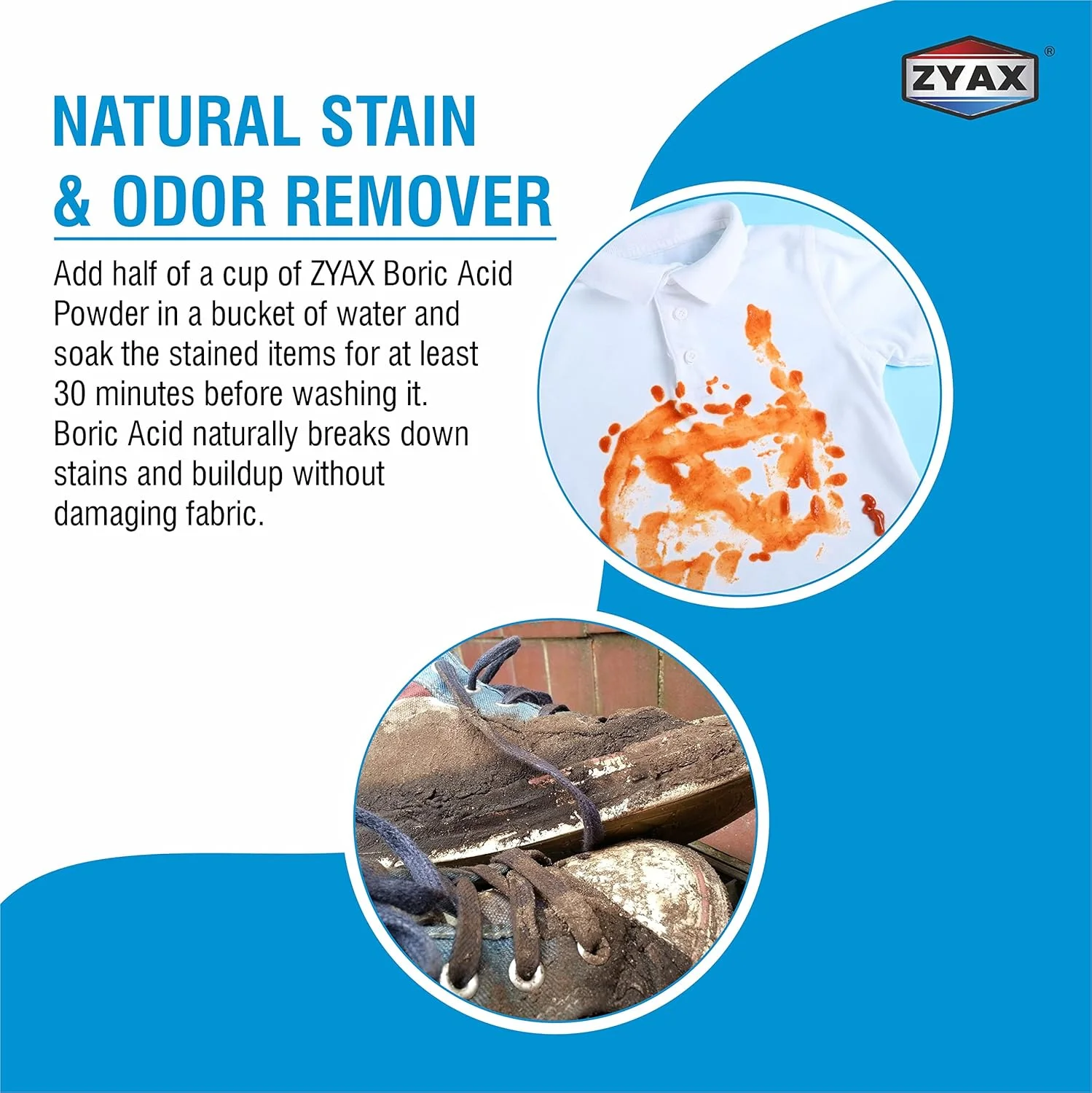 پودر بوریک اسید ZYAX 200 گرم، پودر خالص و ریز چند منظوره برای کنترل سوسک/آفات، پودر تخته کاروم، عامل تمیز کننده، کنترل بو و غیره، H3BO3 پودر بوریک اسید ZYAX 200 گرم، پودر خالص و ریز چند منظوره برای کنترل سوسک/آفات، پودر تخته کاروم، عامل تمیز کننده، کنترل بو و غیره، H3BO3