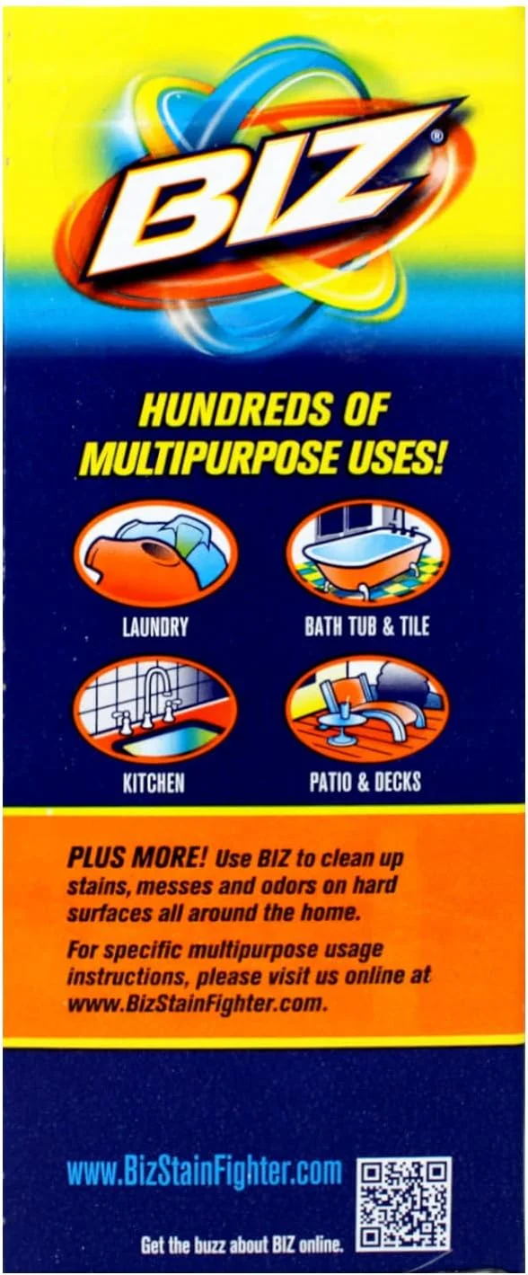 تقویت کننده شوینده چند منظوره BIZ، ۱۷۷۰ میلی لیتر تقویت کننده شوینده چند منظوره BIZ، ۱۷۷۰ میلی لیتر