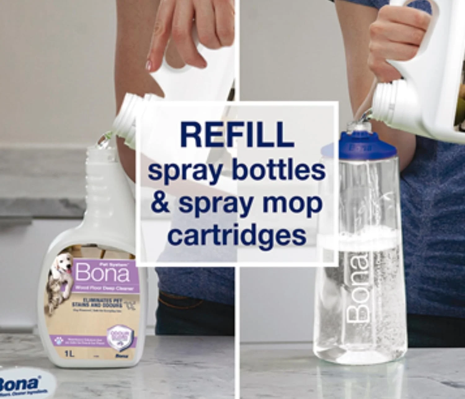 مایع تمیز کننده عمقی کف چوبی حیوانات خانگی بونا (2.5 لیتر) (88 اونس) (طراحی شده ویژه برای تمیز کردن جای پنجه حیوانات خانگی، لکه های ادرار، کثیفی، بو از سطوح چوبی) مایع تمیز کننده عمقی کف چوبی حیوانات خانگی بونا (2.5 لیتر) (88 اونس) (طراحی شده ویژه برای تمیز کردن جای پنجه حیوانات خانگی، لکه های ادرار، کثیفی، بو از سطوح چوبی)