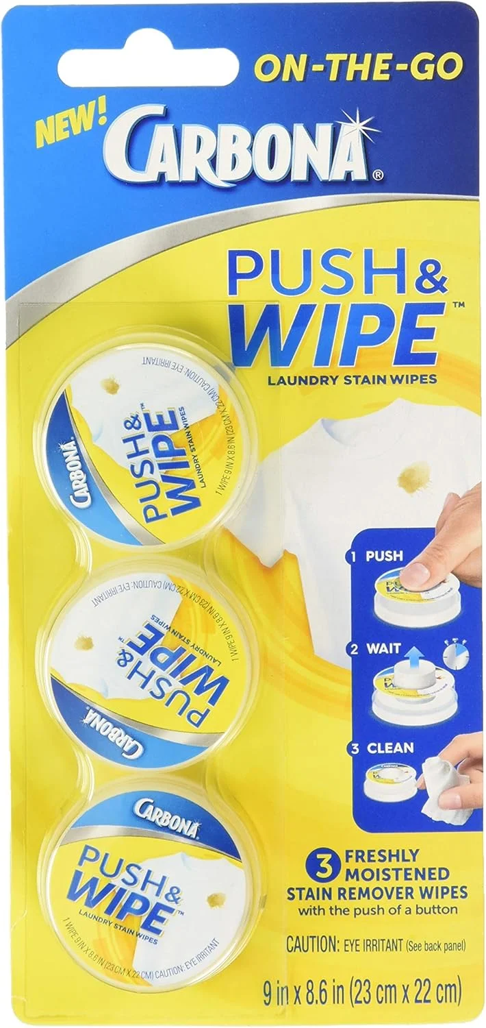 کربونا، دستمال های لکه بر فوری - 3 عدد کربونا، دستمال های لکه بر فوری - 3 عدد