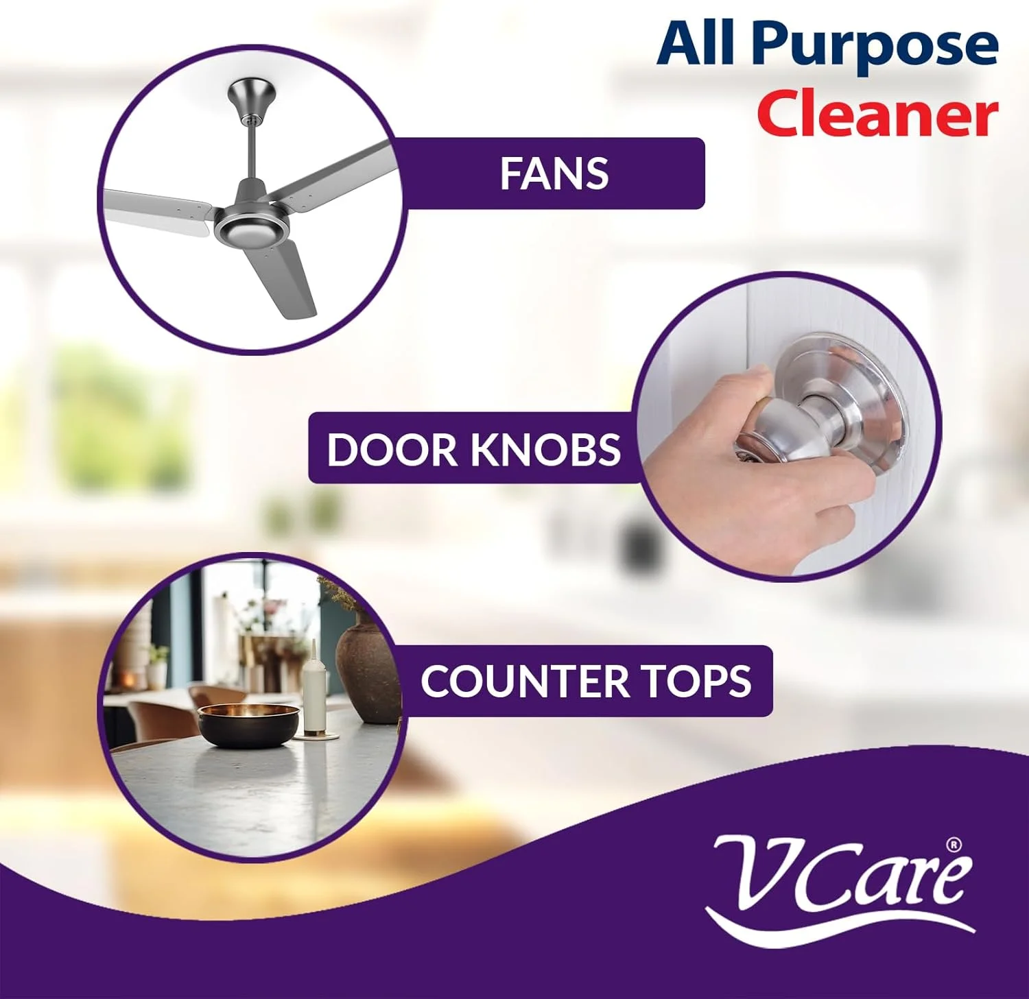 اسپری پاک کننده همه منظوره وی کر | چند منظوره و موثر | به راحتی با لکه ها و کثیفی های سخت مقابله کنید 750 میلی لیتر اسپری پاک کننده همه منظوره وی کر | چند منظوره و موثر | به راحتی با لکه ها و کثیفی های سخت مقابله کنید 750 میلی لیتر