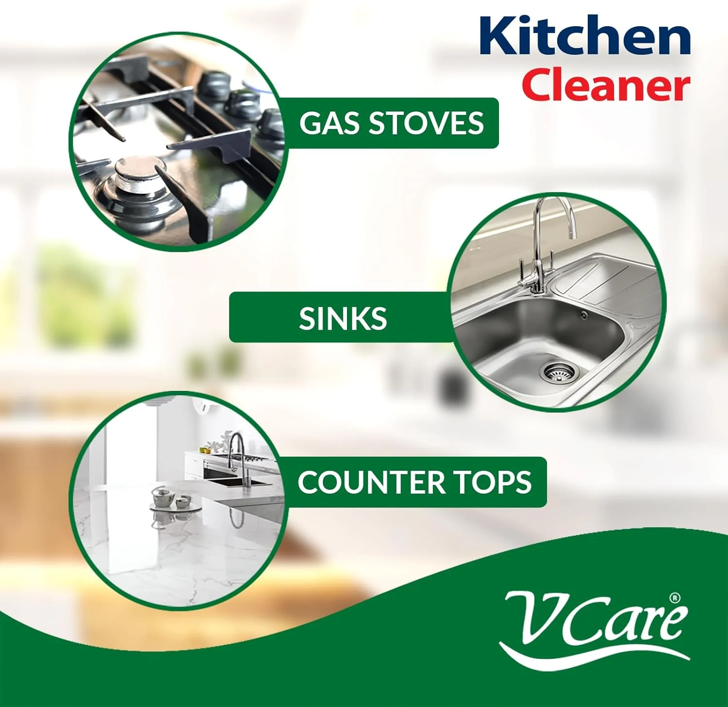 اسپری پاک کننده آشپزخانه وی کر، 750 میلی لیتر، ضد باکتری قوی، محلول ایمن برای سطوح تمیز و درخشان در آشپزخانه شما اسپری پاک کننده آشپزخانه وی کر، 750 میلی لیتر، ضد باکتری قوی، محلول ایمن برای سطوح تمیز و درخشان در آشپزخانه شما