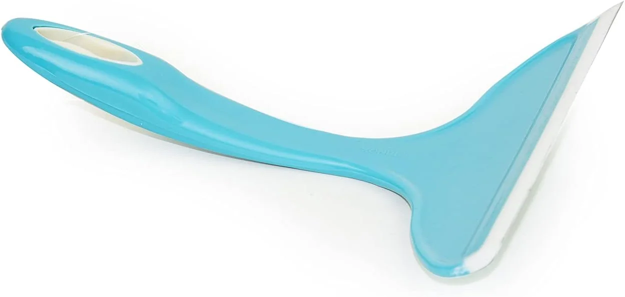 تیغه شیشه پاک کن سیلیکونی مدرن Cleano با دسته خوش دست، مناسب برای شیشه حمام، آینه، پیشخوان و تمیز کردن آشپزخانه، سایز 10 اینچ