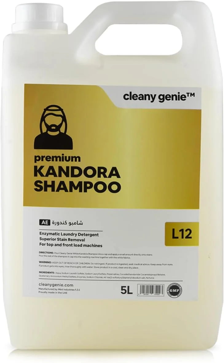 شامپو کندورا CLEANY GENIE L12، بسته 5 لیتری