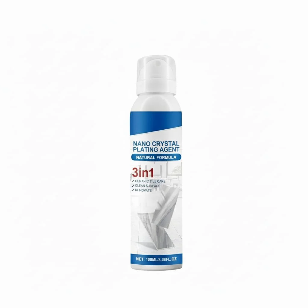 ماده پوشش نانو کریستال برای کاشی و سنگ، 100 میلی لیتر، از بین برنده خط و خش و درخشان کننده برای مرمر و گرانیت (آبی، 100 میلی لیتر)